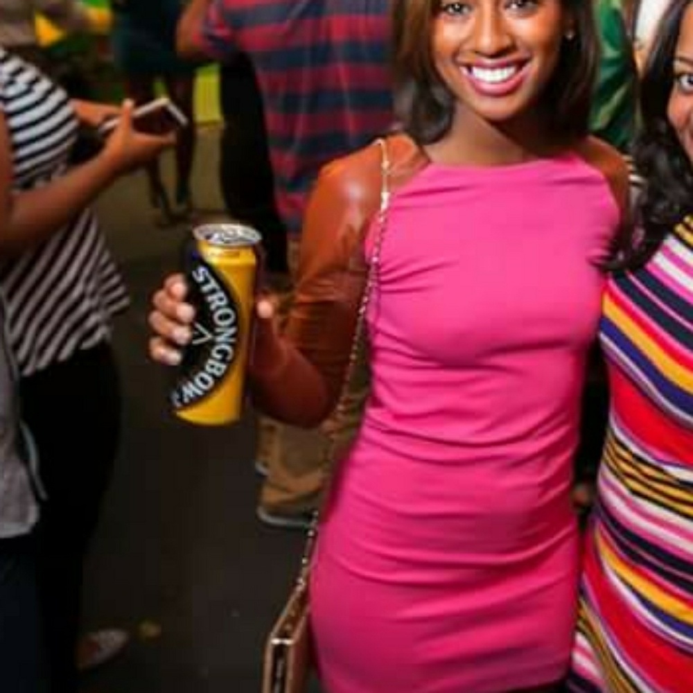 Pink bodycon mini